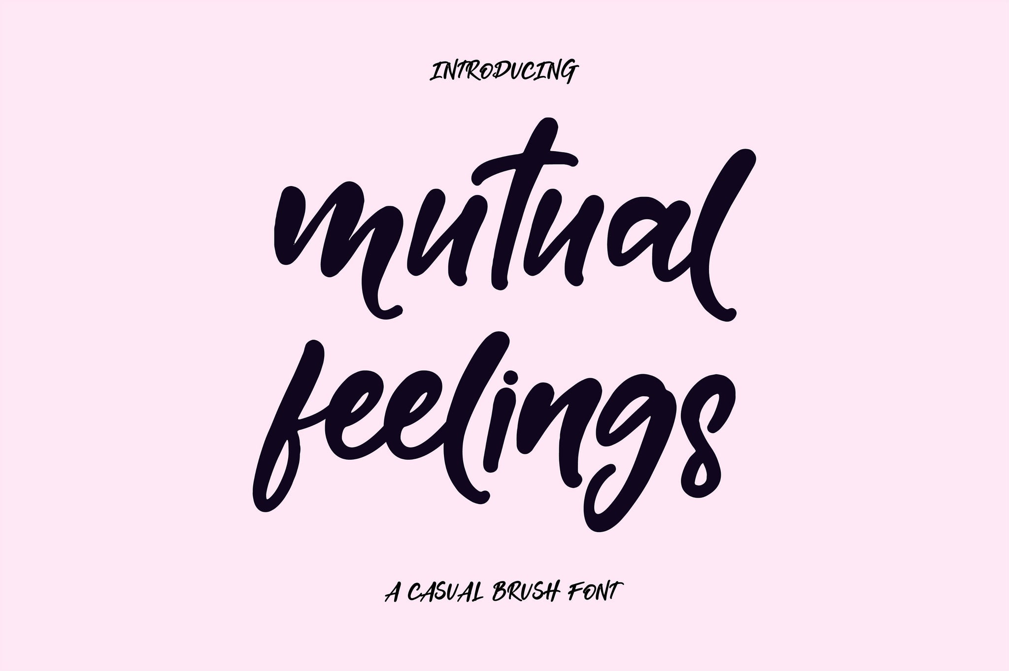 Mutual Feelings Font