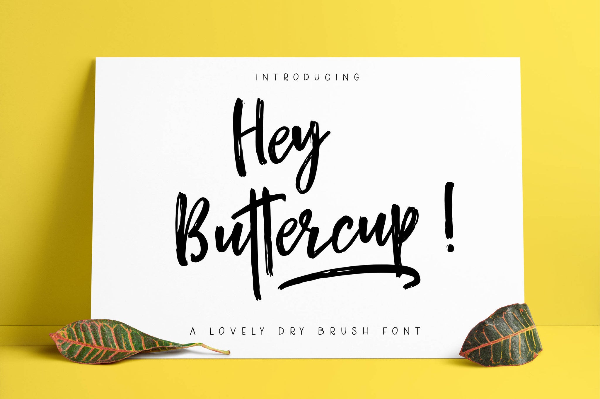 Hey Buttercup! Font