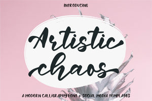 Artistic Chaos Font