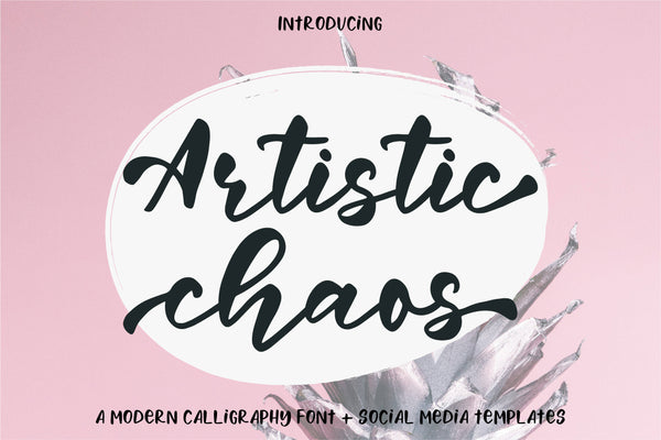Artistic Chaos Font