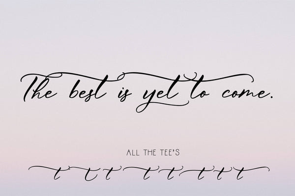 The Glamorous Tale Font