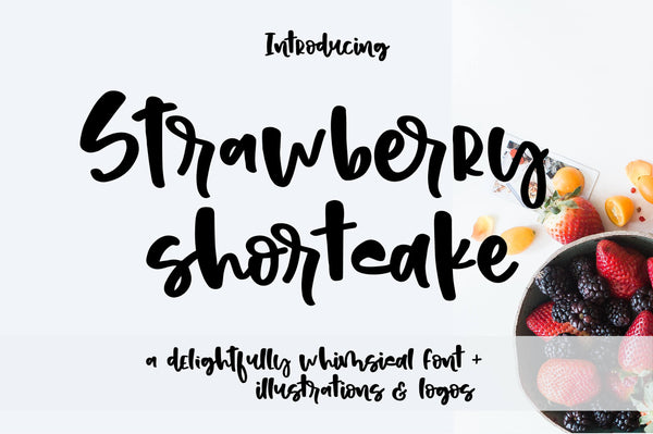 Strawberry Shortcake font